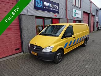 dommages fourgonnettes/vécules utilitaires Mercedes Vito 113 CDI 343 lange uitvoering airco MOTOR DEFECT !!!!!!!! 2012/6
