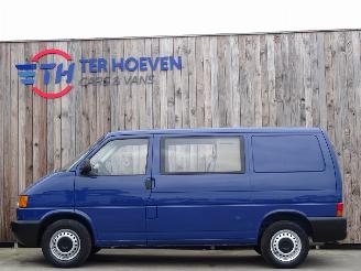 damaged commercial vehicles Volkswagen Transporter T4 2.5 TDi Dubbele Cabine 5-Persoons 65KW Euro 3 2000/7