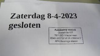 Démontage voiture Audi RS7 Sportback Zaterdag 8-04-2023 Gesloten 2023/2