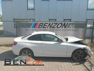danneggiata veicoli commerciali BMW 2-serie 2 serie (F22), Coupe, 2013 / 2021 218i 1.5 TwinPower Turbo 12V 2016/9