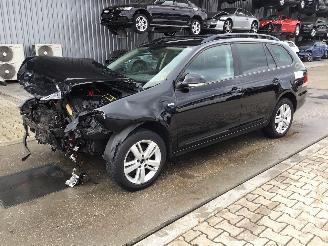 danneggiata veicoli commerciali Volkswagen Golf VI Variant 1.6 TDI 2012/9