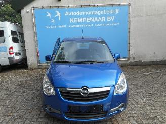 Voiture accidenté Opel Agila Agila (B) MPV 1.2 16V (K12B(Euro 4) [63kW]  (04-2008/10-2012) 2010/4
