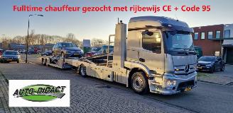 Voiture accidenté Audi Transporter Chauffeur CE + Code 95 gezocht (overnachten) 2023/1