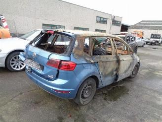 damaged passenger cars Volkswagen Golf Sportsvan 1.4  TREND 2016/5