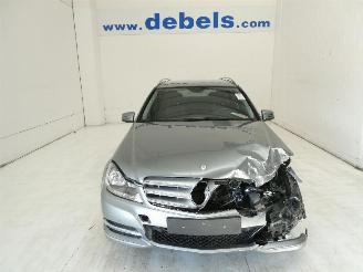 Voiture accidenté Mercedes C-klasse 2.1 D CDI BLUEEFFICI 2013/10